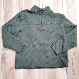 Eddie Bauer - Quilted 1/4 Zip Sweater